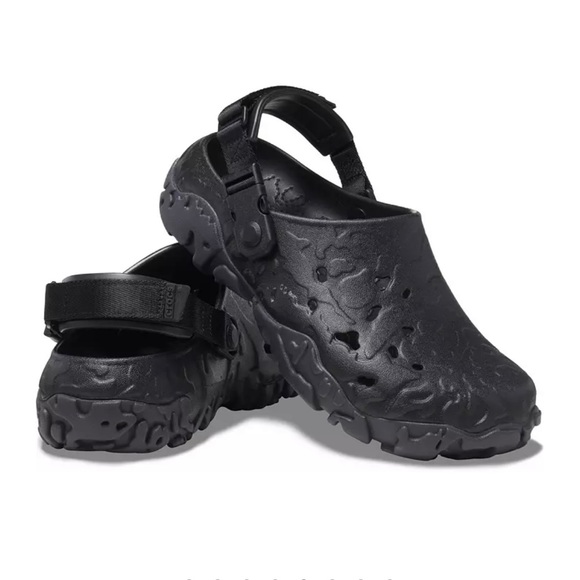 CROCS All-Terrain Atlas Clogs - Black - Picture 6 of 9